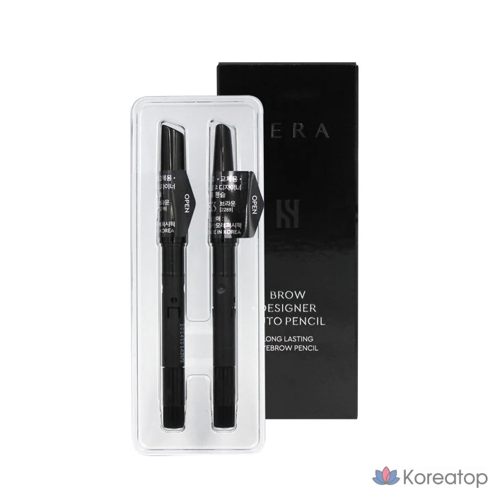 Карандаш для бровей Hera Brow Designer Auto Pencil Refill, оттенок 33 Brown, 1 шт.