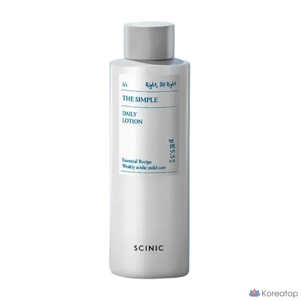 Лосьон Scinic The Simple Daily Lotion, 300 мл, 1 шт.