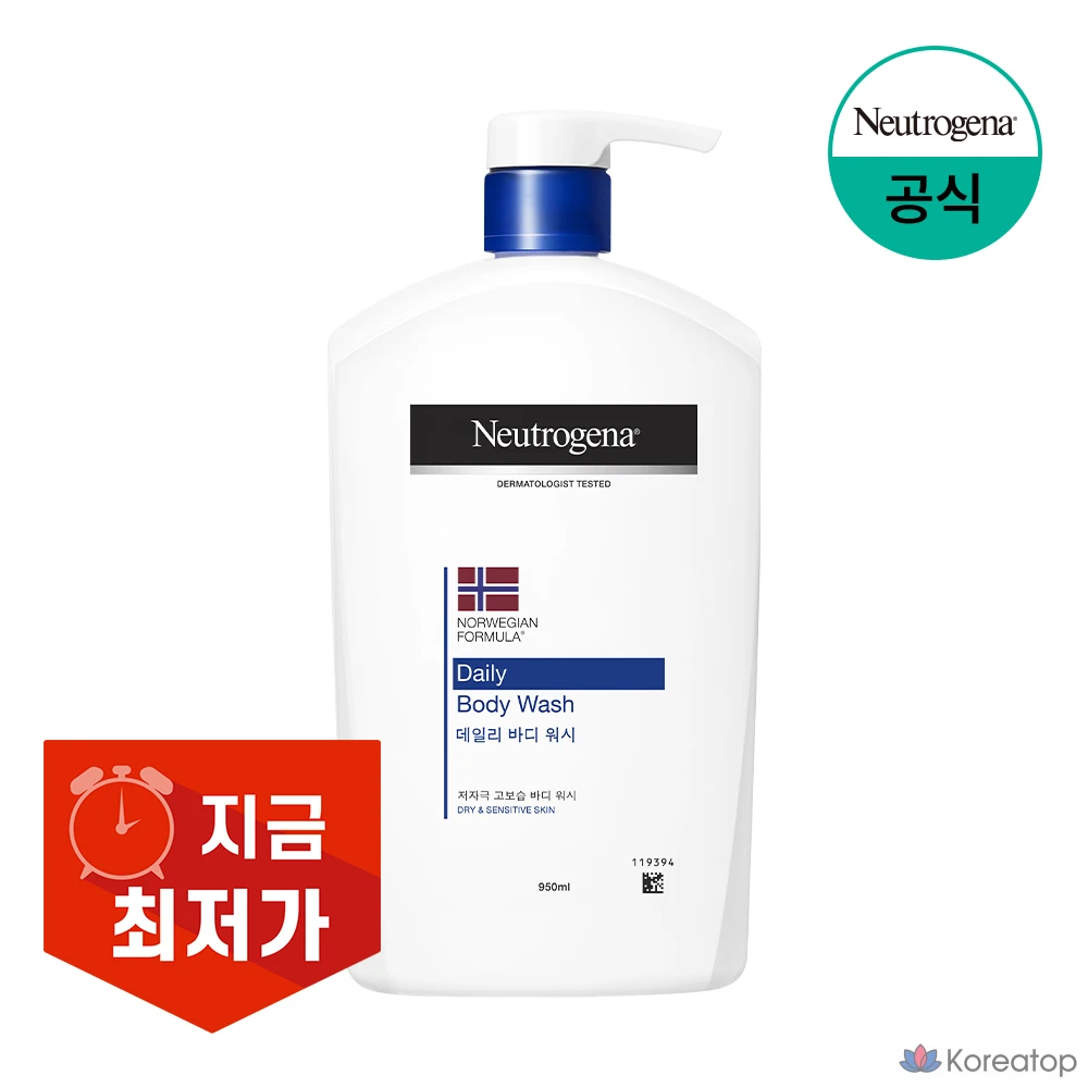 Гель для душа Neutrogena Daily Body Wash, 950 мл, 1 шт.