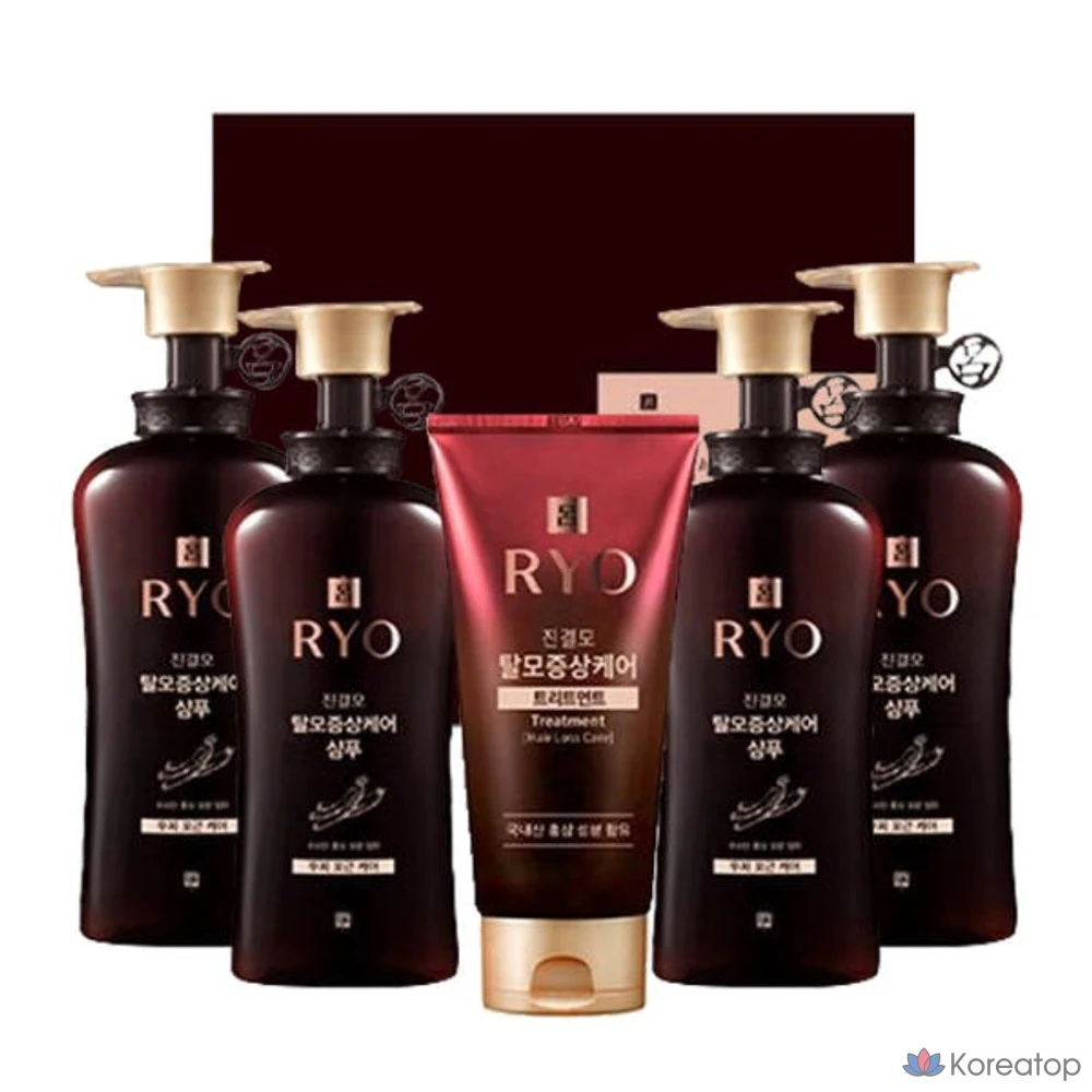 Набор для ухода Ryo Jin Gyeol Mo Hair Loss Care Premium Gift Set, 1 шт.