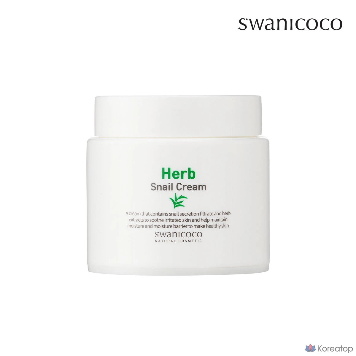 Крем для лица Swanicoco Herb Snail Cream, 1 шт., 50 мл