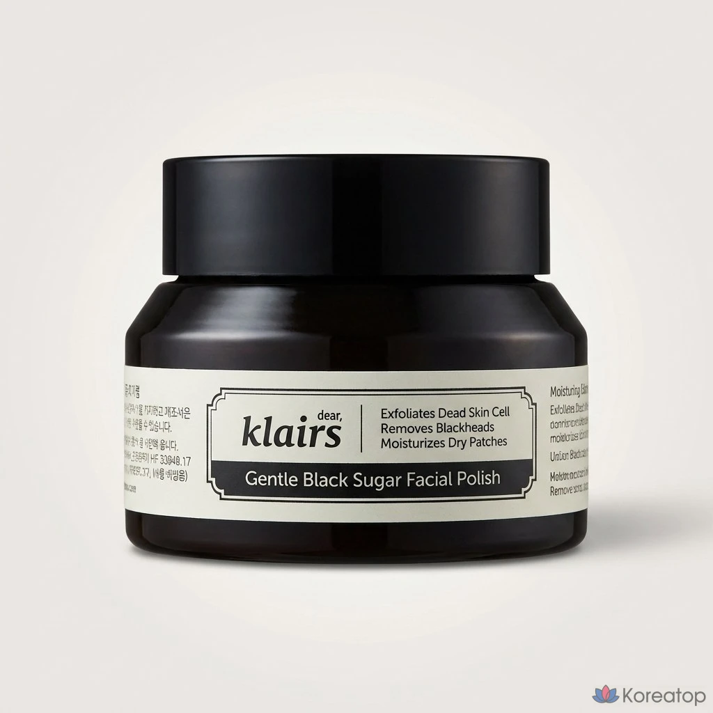 Скраб для лица Dear, Klairs Gentle Black Sugar Facial Polish, 110 г, 1 шт.