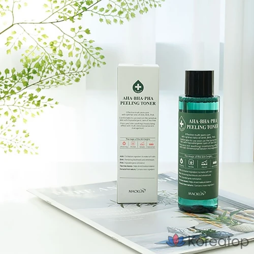 Тоник-пилинг Macklin Cosmetics AHA BHA PHA, 150 мл, 1 шт.