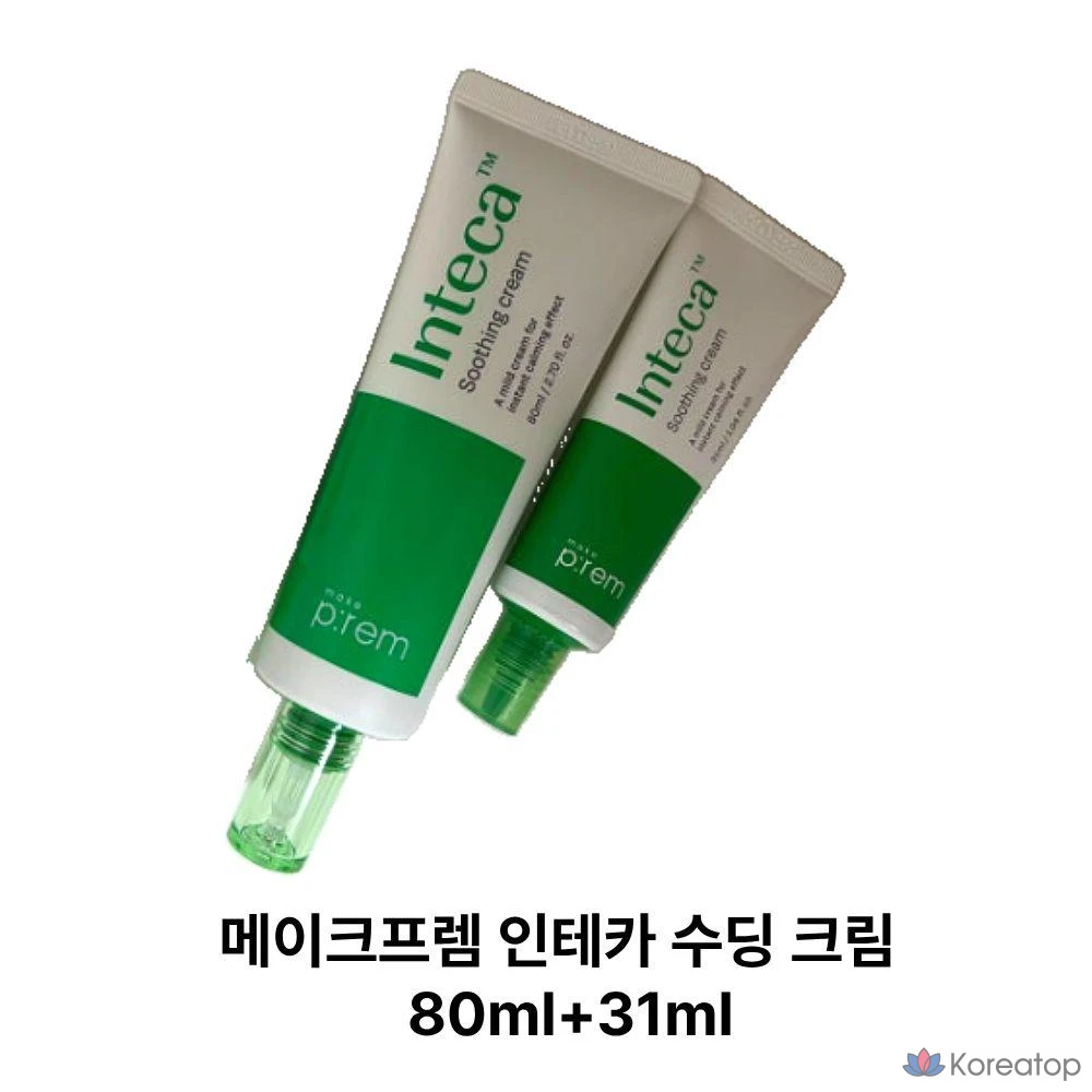 Крем для лица MAKE P:REM Inteca Soothing Cream, 80 мл + 31 мл, 1 шт.