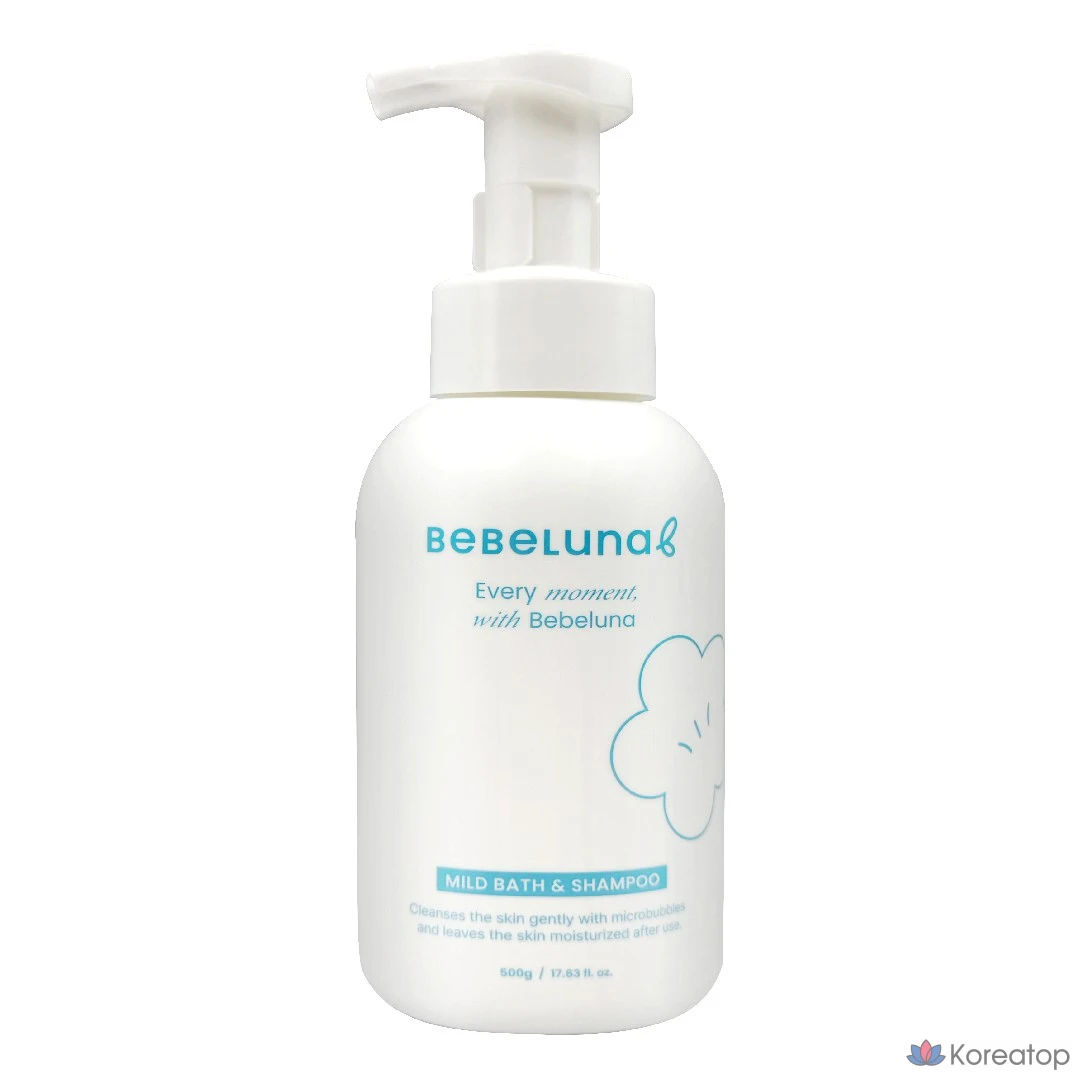 Мягкий шампунь и средство для ванны Luna, 1 шт., 500 г