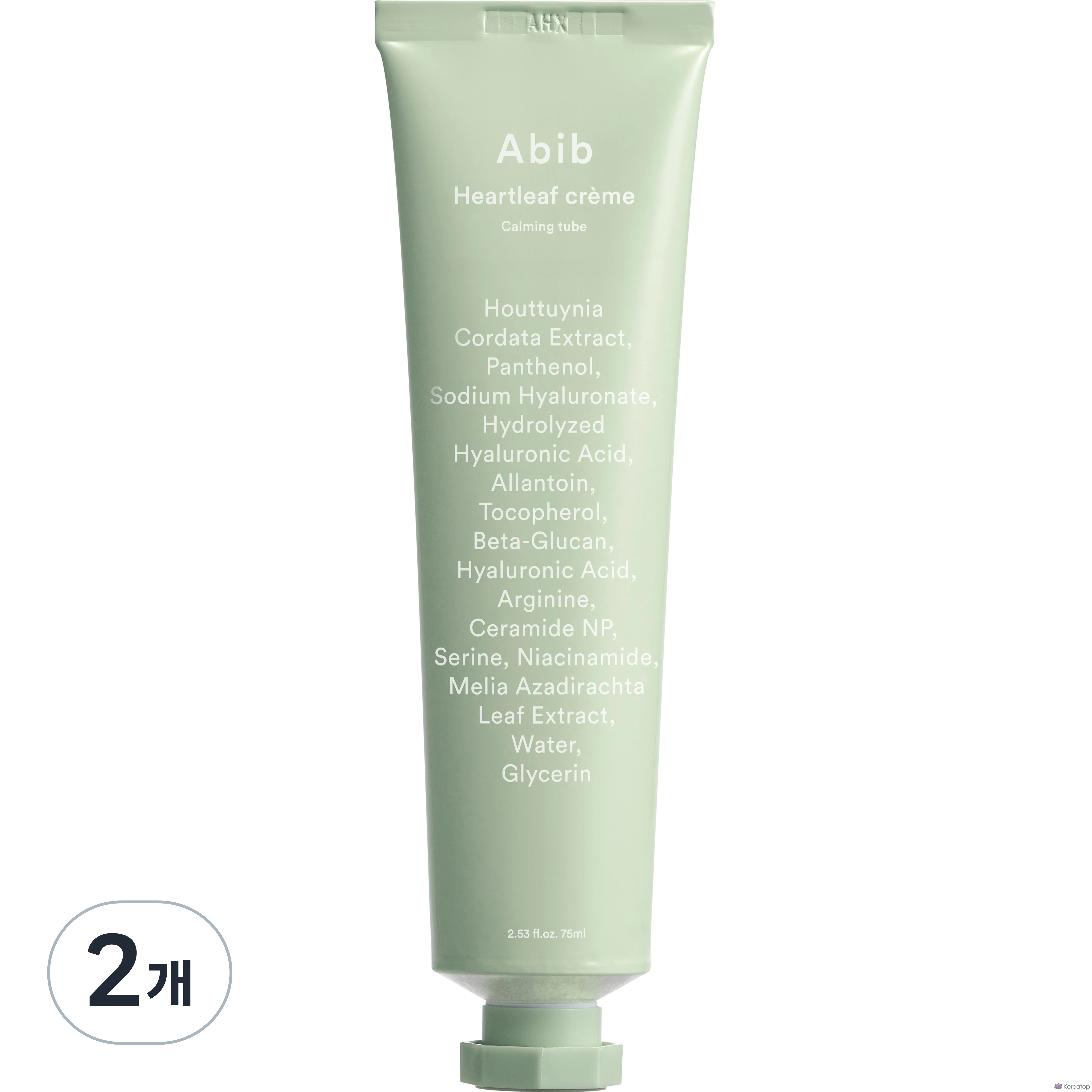 Крем Abib Heartleaf Cream Calming Tube, 75 мл, 1 шт.
