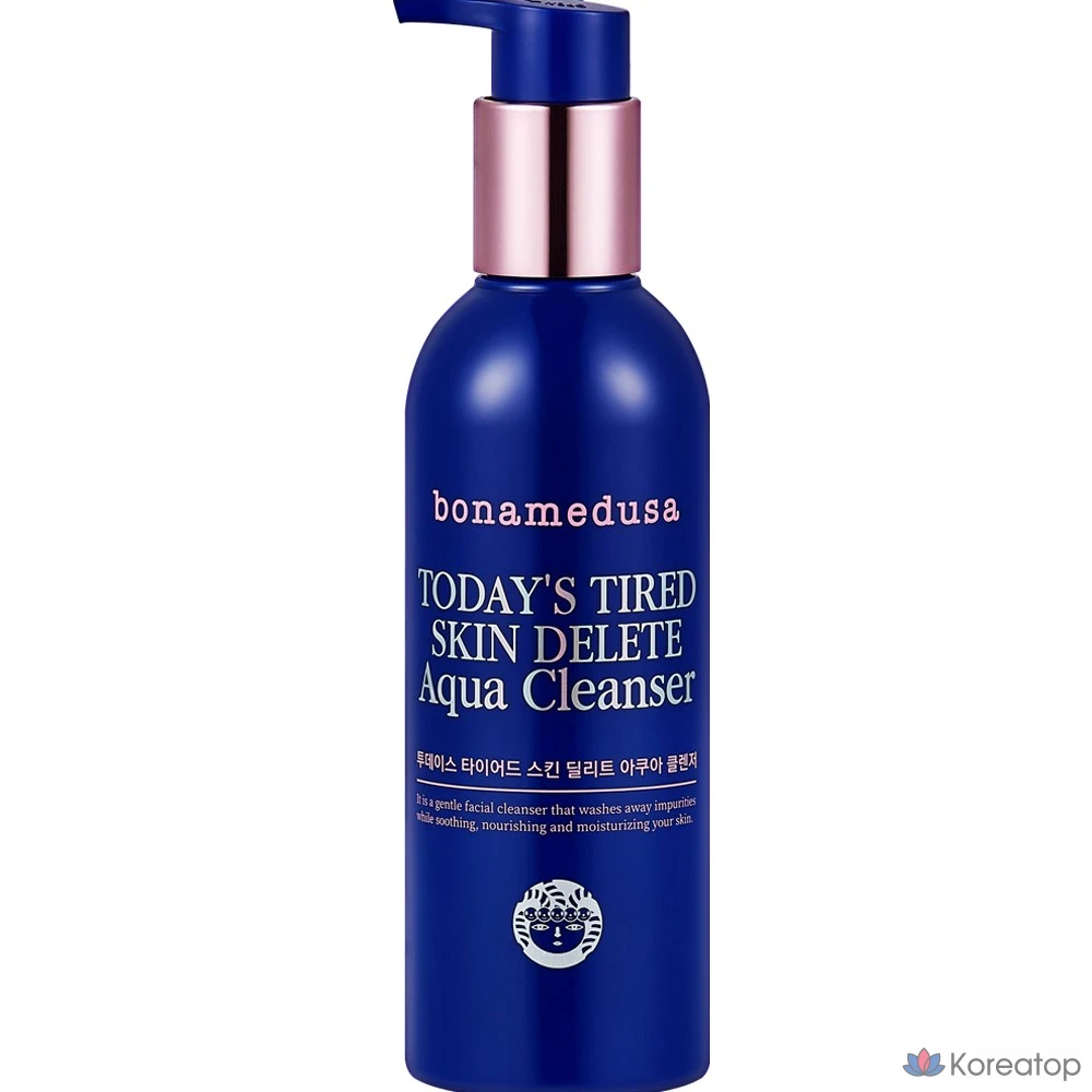 Очищающее средство Bonamedusa Today's Tired Skin Delete Aqua Cleanser, 250 мл, 1 шт.