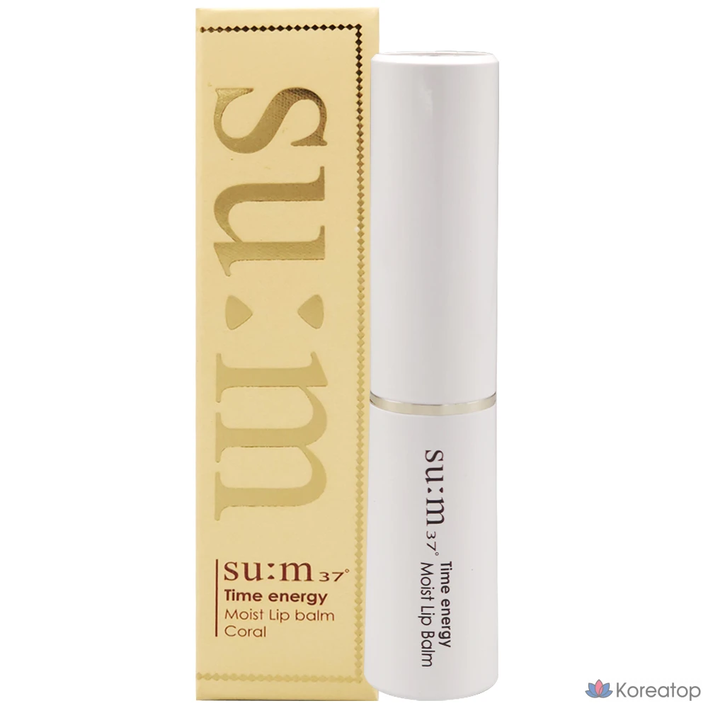 Бальзам для губ SU:M37 Time Energy Moist Lip Balm, оттенок Pink, 6 г, 1 шт.