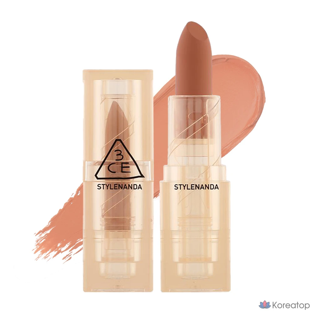 Матовая помада 3CE Soft Matte Lipstick, оттенок WARMISH MOVE, 1 шт.