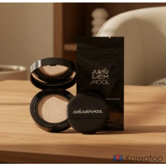 Тональный крем Jungsaemmool Essential Skin Nude Cushion 14 г + сменный блок 14 г, № 19 Light, 1 шт.