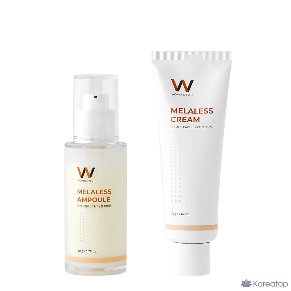 Оригинальный эффект: Ампула Меларис+ Крем Меларис 2 набора, 1 набор