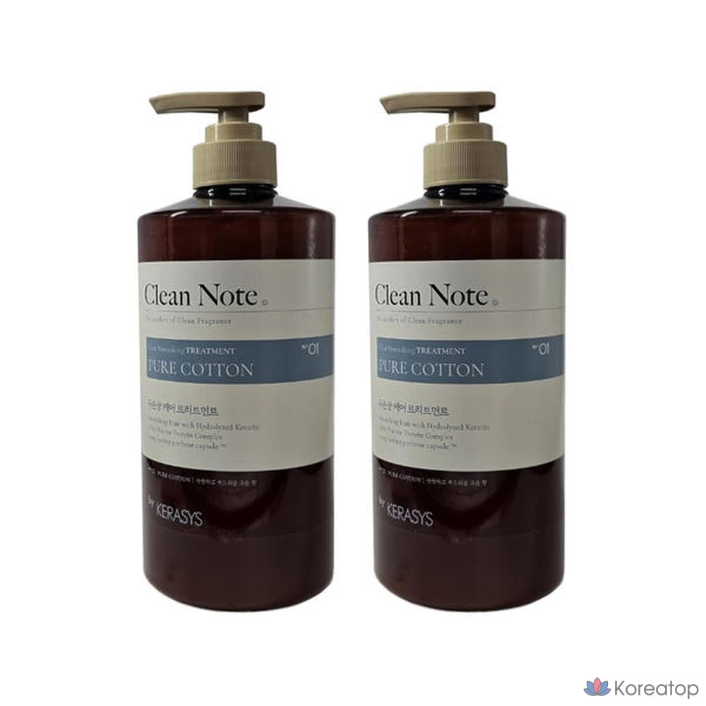 Средство для ухода за хлопком Kerasis Clean Note Pure Cotton Treatment, 800 мл, 1 шт.