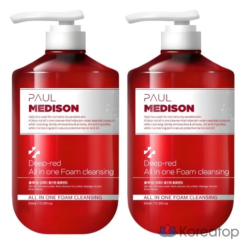 Мультифункциональная пенка для лица и тела PAUL MEDISON, 510 мл