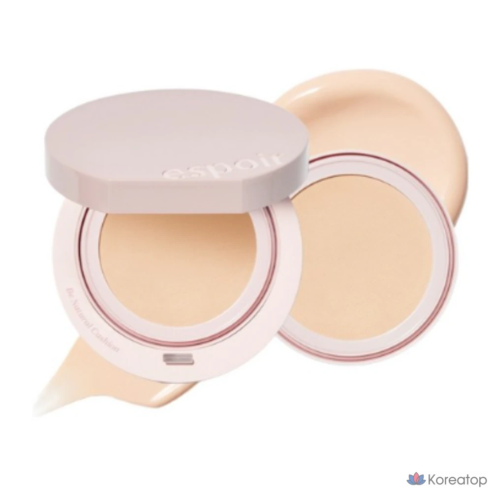 Кушон Espoir Be Natural Cushion Set (14 г + 14 г), оттенок 20 Vanilla, 1 шт.