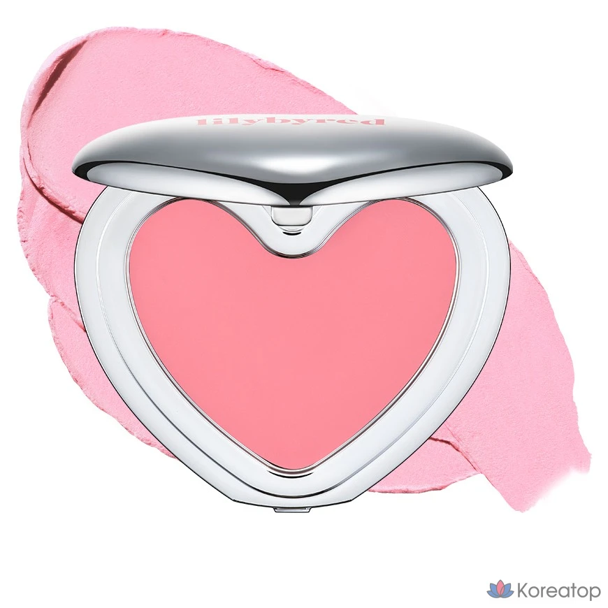Румяна-мусс Lilybyred Love Beam Cheek Mousse, оттенок 07 Strawberry Yogurt Mousse, 3.8 г, 1 шт.