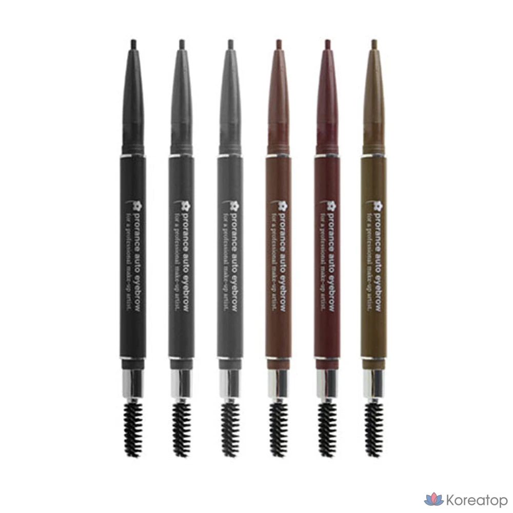 Карандаш для бровей со встроенной кисточкой и стиком, 5 цветов, № 81, 1 шт.