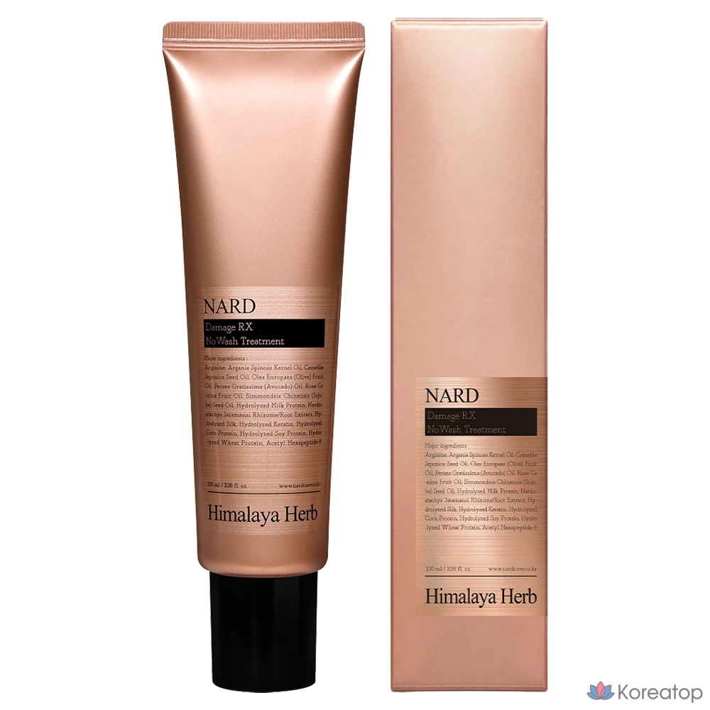 Bouquet Garni NARD Damage RX Средство для ухода за волосами без мытья, 100 мл, 1 шт.