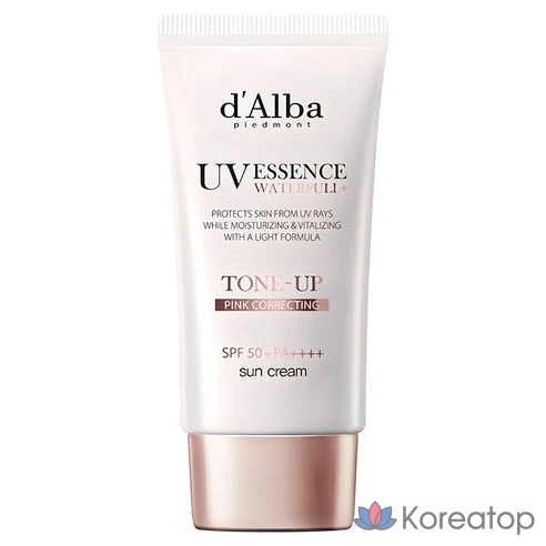 Cолнцезащитный крем для осветления тона Dalva Waterpool Toneup SPF 50 + PA++++, 50 мл