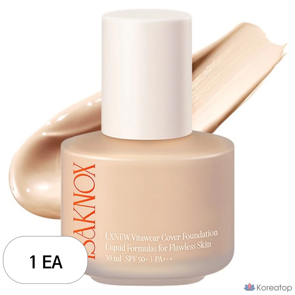 Isa Knox LXNEW Vitawear Cover Foundation, оттенок 23 Natural Beige, 30 мл, 1 шт.