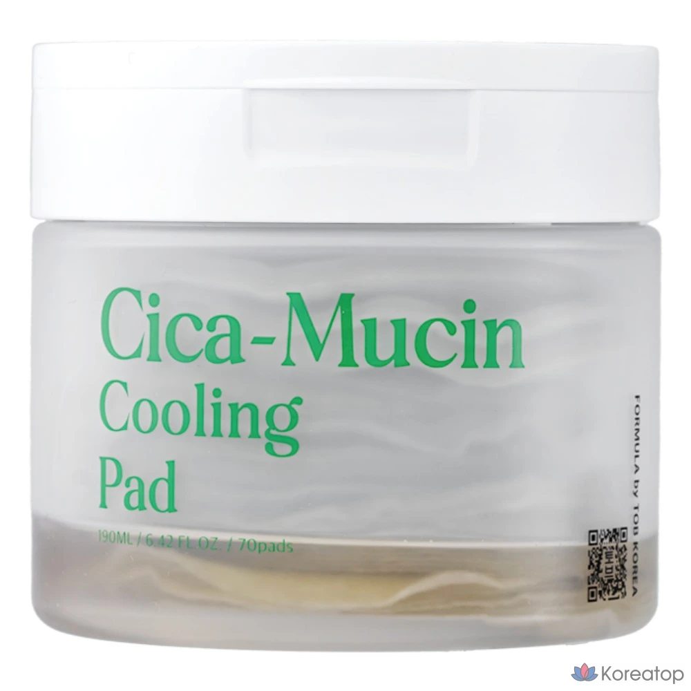 Пэды Truth of Beauty Cica-Mucin Soothing, 70 шт.