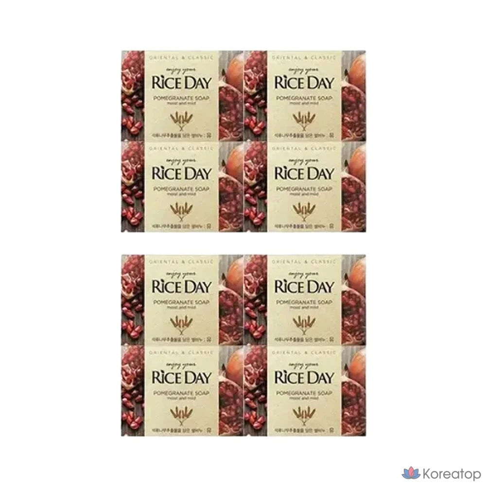 Мыло для лица Rice Day You, 100 г, 4 шт. / 1 шт.