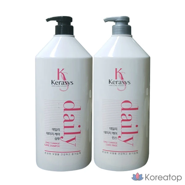Шампунь KeraSys Daily Damage Care, 1.5 л, 1 шт.