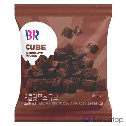 Шоколадный мусс в кубиках Baskin-Robbins