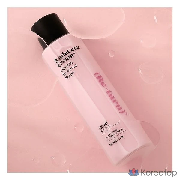 SKINRx LAB Double Essence Toner 150 мл. Уход: эластичность, увлажнение, питание.