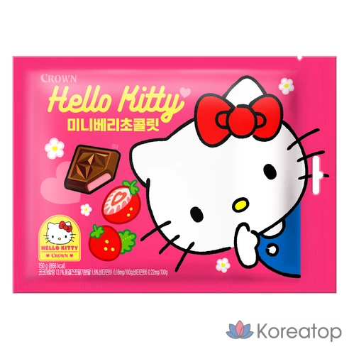 Шоколад Crown Mini Berry Chocolate Hello Kitty