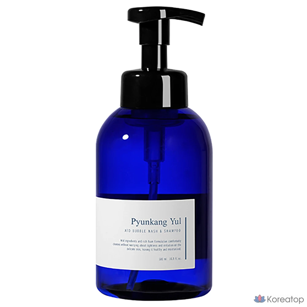 Пена для мытья и шампунь Pyunkang Yul Ato, 500 мл, 1 упаковка