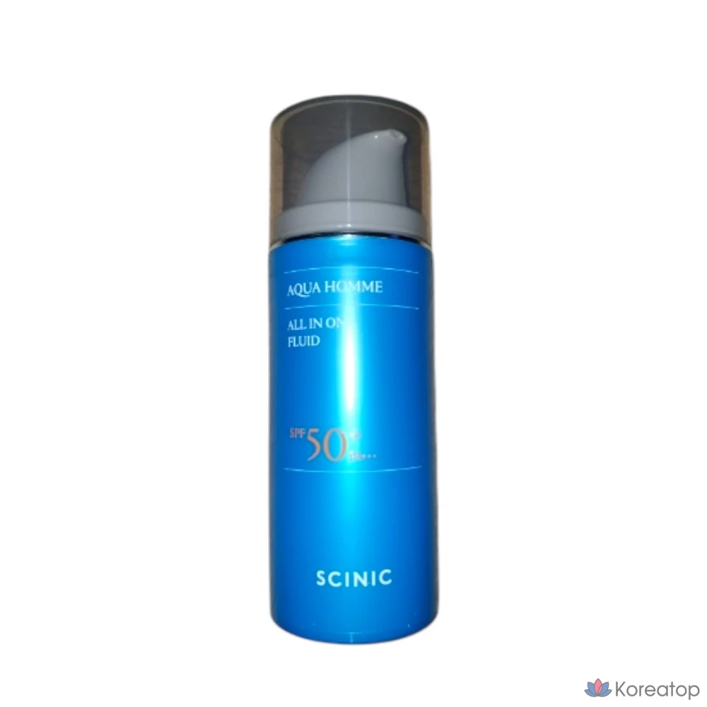 Флюид Sonic Aqua Homme All-in-One Fluid SPF50+ PA+++, 100 мл, 1 шт