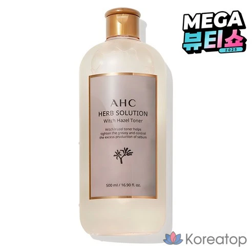 АНС Тонер гамамелиса для жирной кожи (500мл) Herb Solution Toner