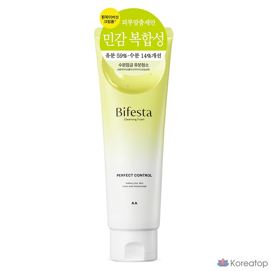 Очищающая пенка Bifesta Perfect Control, 1 шт., 130 г