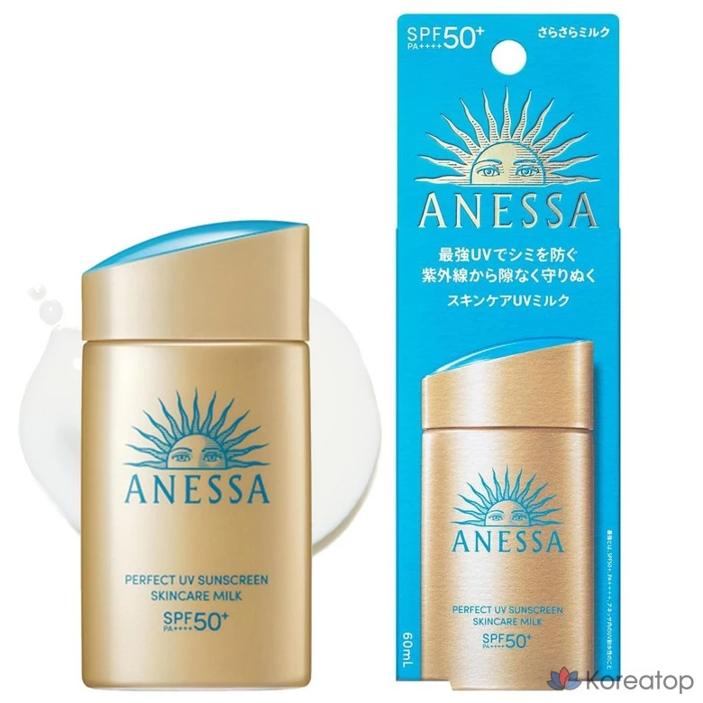 Солнцезащитный крем Anessa Perfect Skincare Milk UV NA, SPF50+ PA++++, 60 мл, 1 шт.