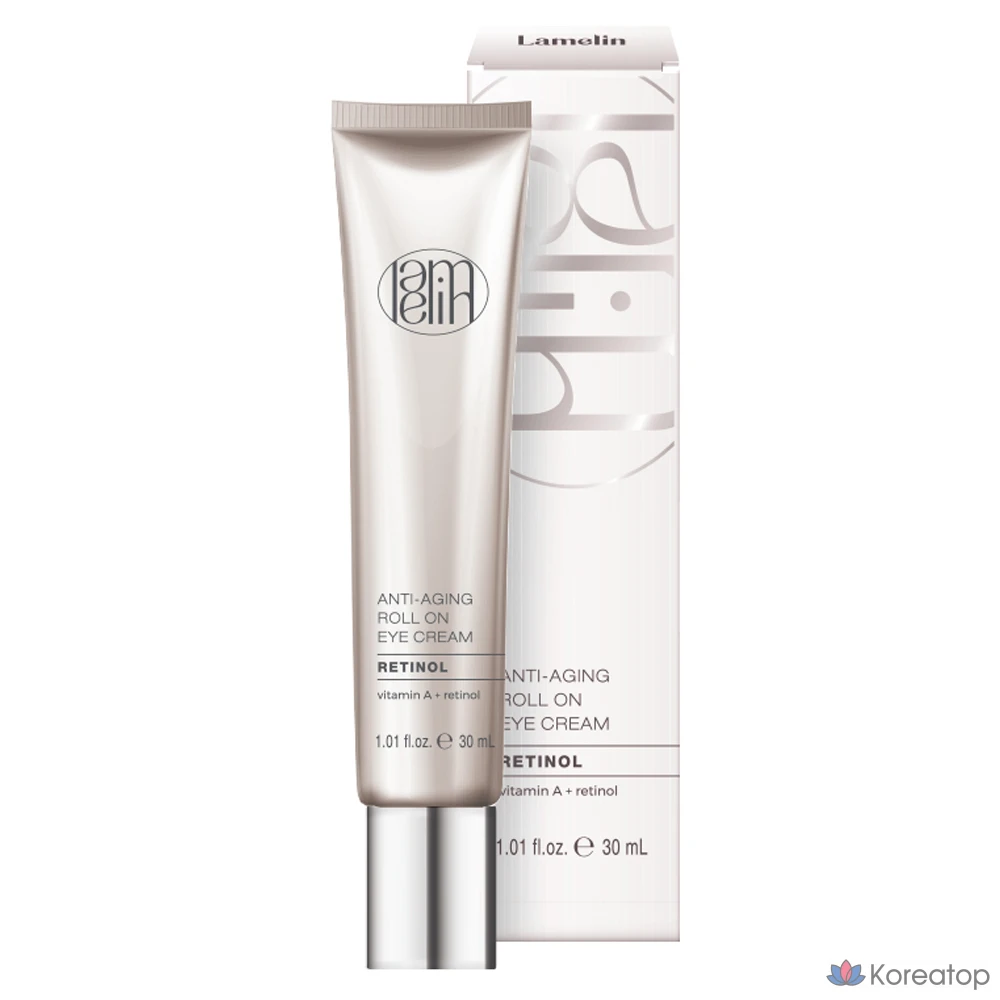 Антивозрастной роликовый крем для глаз Lamelin с ретинолом, 30 мл, 1 шт.