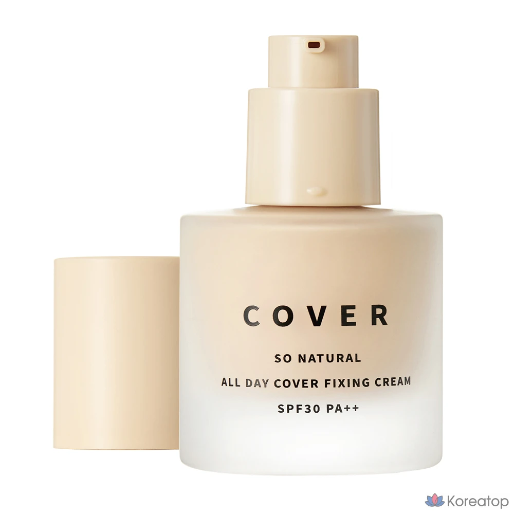 Фиксирующий крем для макияжа So Natural All Day Cover Fixing Cream, 30 мл, 1 шт.