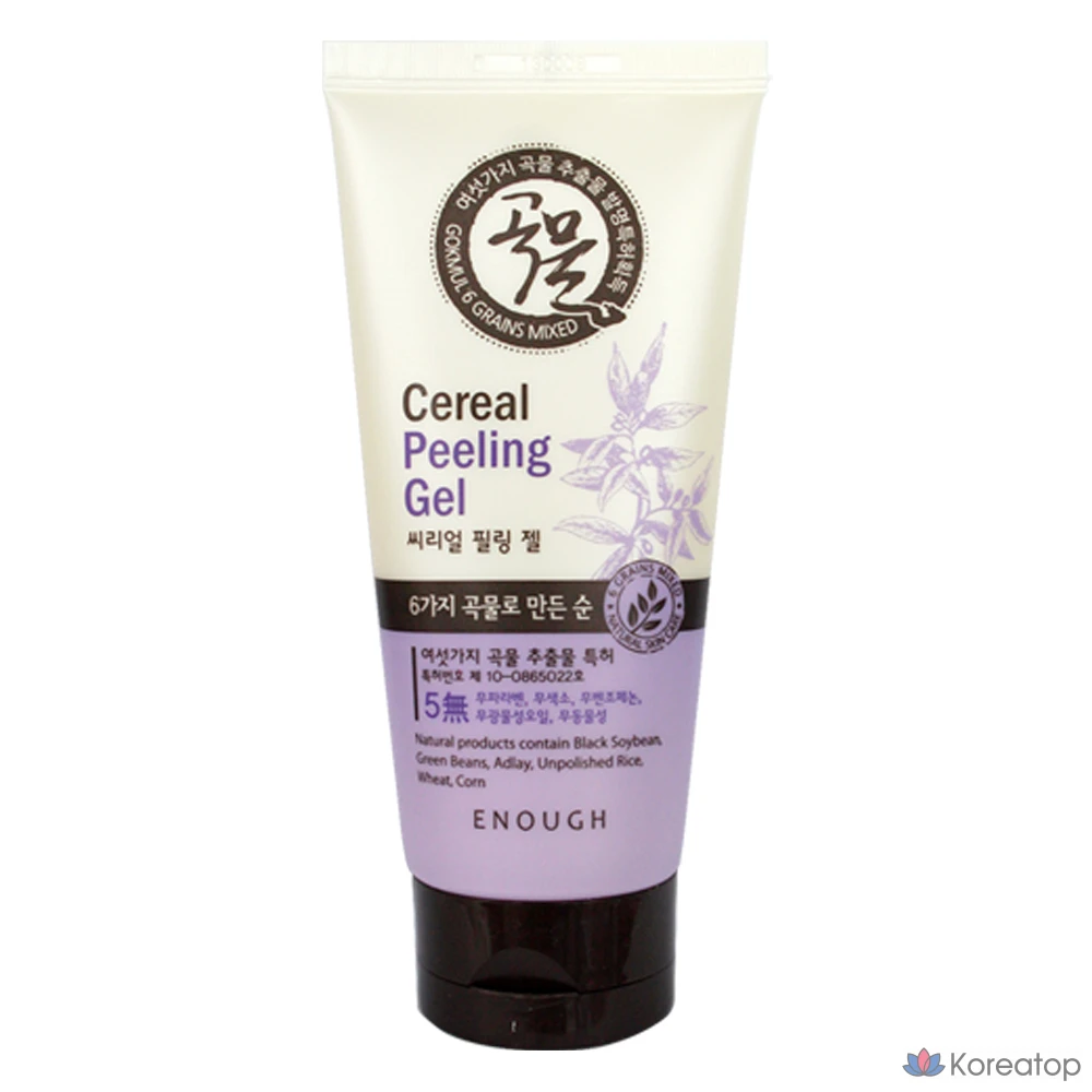 Отшелушивающий гель ENOUGH Pure Peeling Gel, изготовленный из 6 видов гранул, 150 мл, 1 шт.