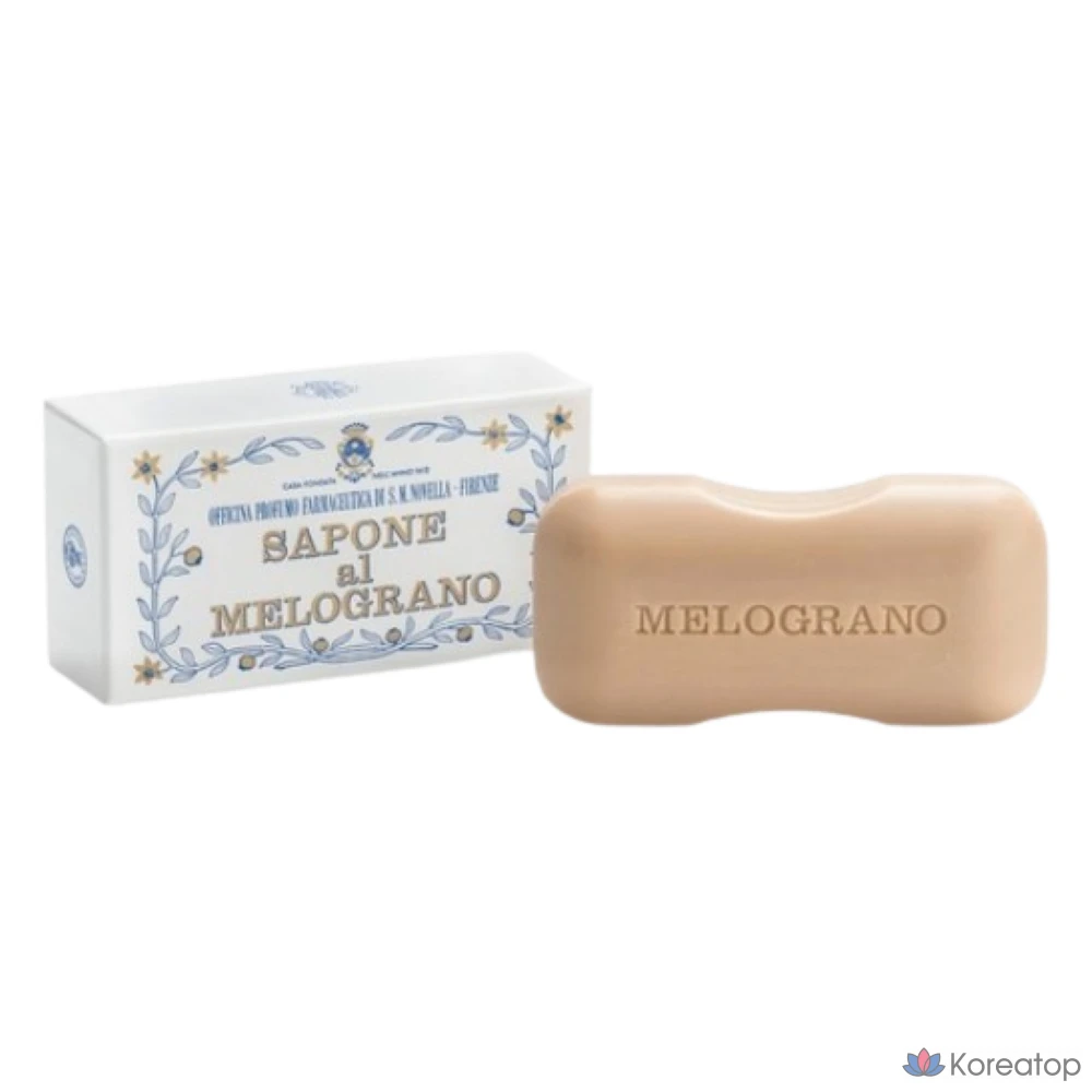 Мыло для ванны Santa Maria Novella Sapone Melograno Bagno, 200 г, 1 шт.