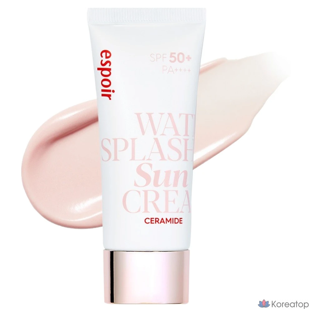 Солнцезащитный крем Espoir Water Splash Sun Cream Ceramide SPF50+ PA++++, 30 мл, 1 шт.