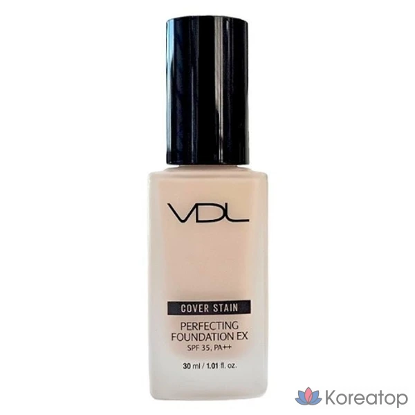 Тональный крем VDL Coverstain Perfecting Foundation EX, оттенок A02, 30 мл, 1 шт.