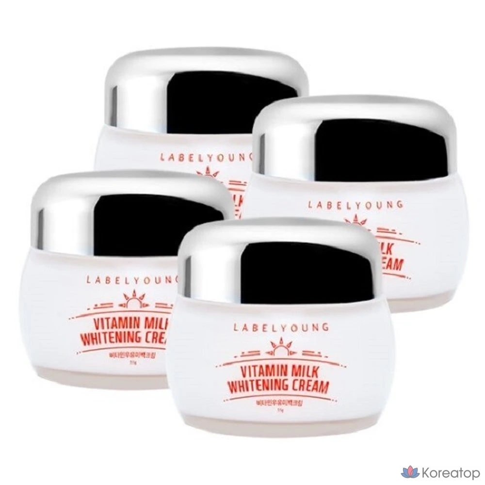 Крем для лица Label Young Shocking Vitamin Milk Whitening Cream 31, 1 г, 1 шт.