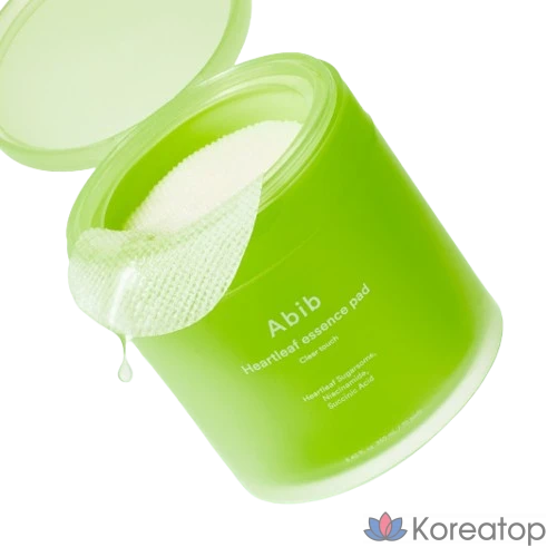 Эссенция для лица Abib Houttuynia Cordata от прыщей, прозрачная, 70 листов, 1 упаковка