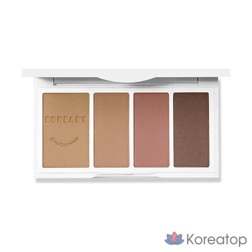 Палетка теней для век B.READY Mood Up Shade Eye Palette for Heroes, 7 г, 1 шт., смешанные цвета.