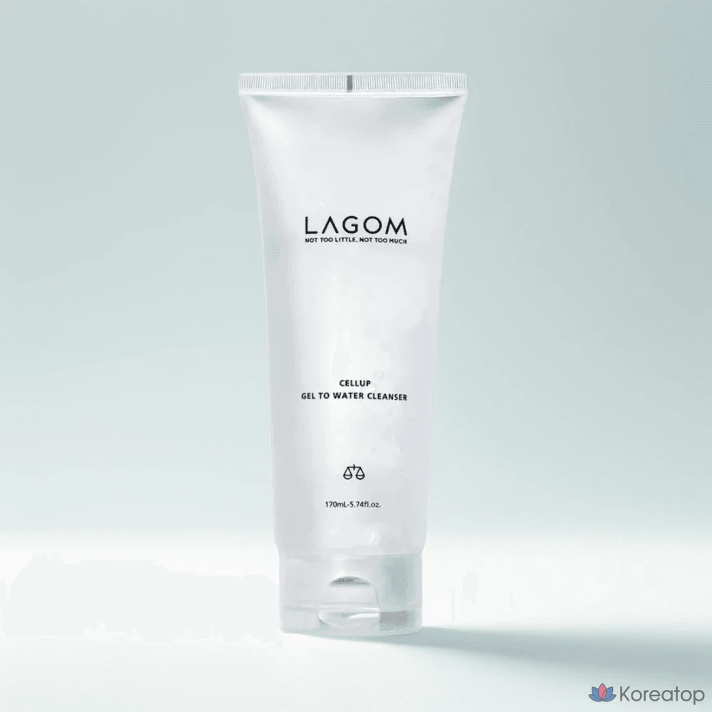Очищающая пенка LAGOM Cellup Gel-to-Water Cleanser, 220 мл, 1 шт.