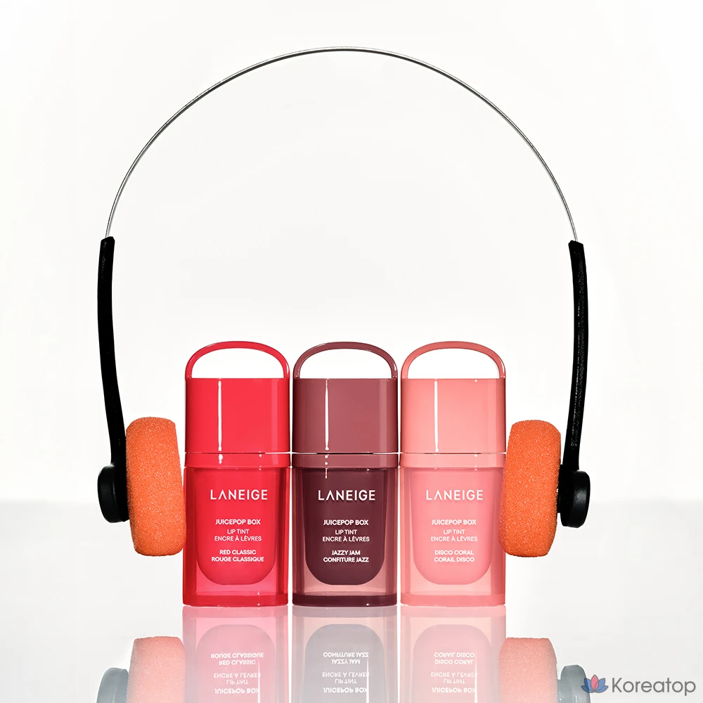 Тинт для губ LANEIGE Juicy Pop Box Lip Tint, оттенок 8 Mocha Remix, 4.5 г, 1 шт., фото 6