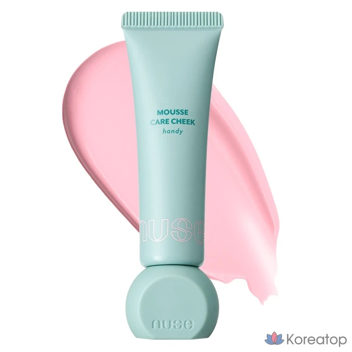 Румяна Nuse Mousse Care Cheek Handy, 10 мл, румяна Fairy Blush, 1 шт.