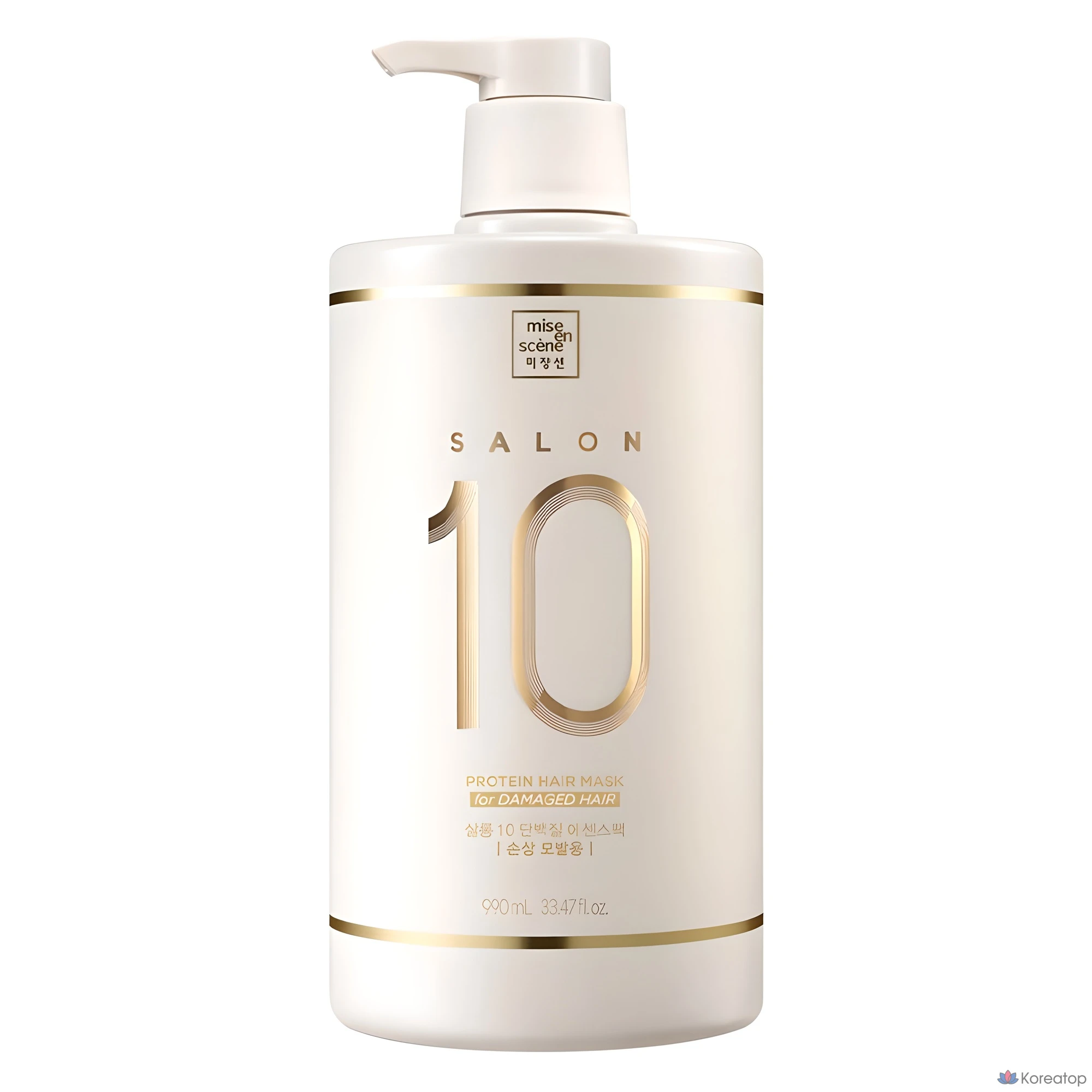 Маска для волос Mise en Scene Salon 10 Protein Essence Hair Pack, 990 мл, 1 шт.