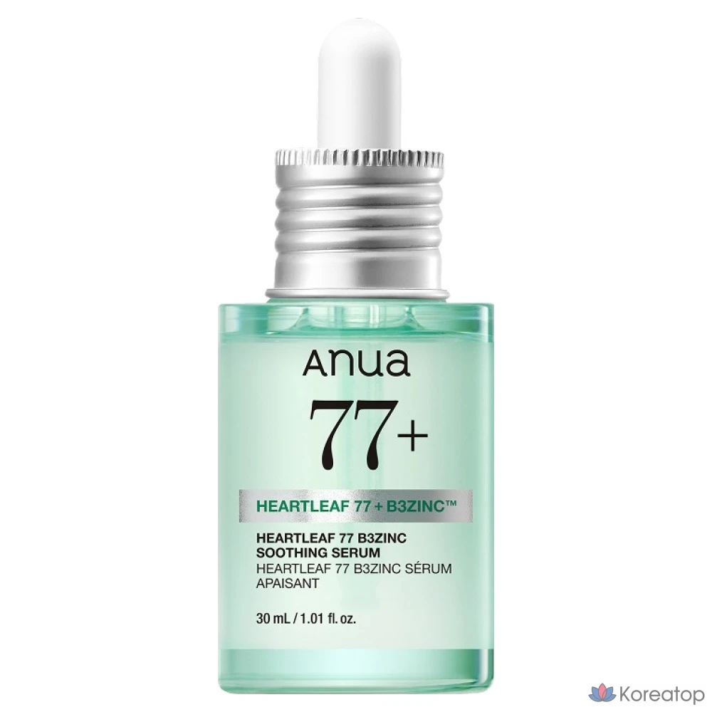 Сыворотка Anua Heartleaf 77 B3 Zinc Trouble Serum, 30 мл, 1 шт.