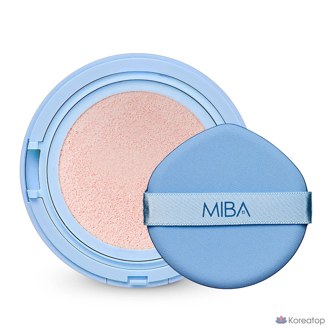 Miba Ion Calcium Calamine Tone-Up Essence Wangseon Cushion Refill SPF50+ PA++++, No. 21, 1 шт.