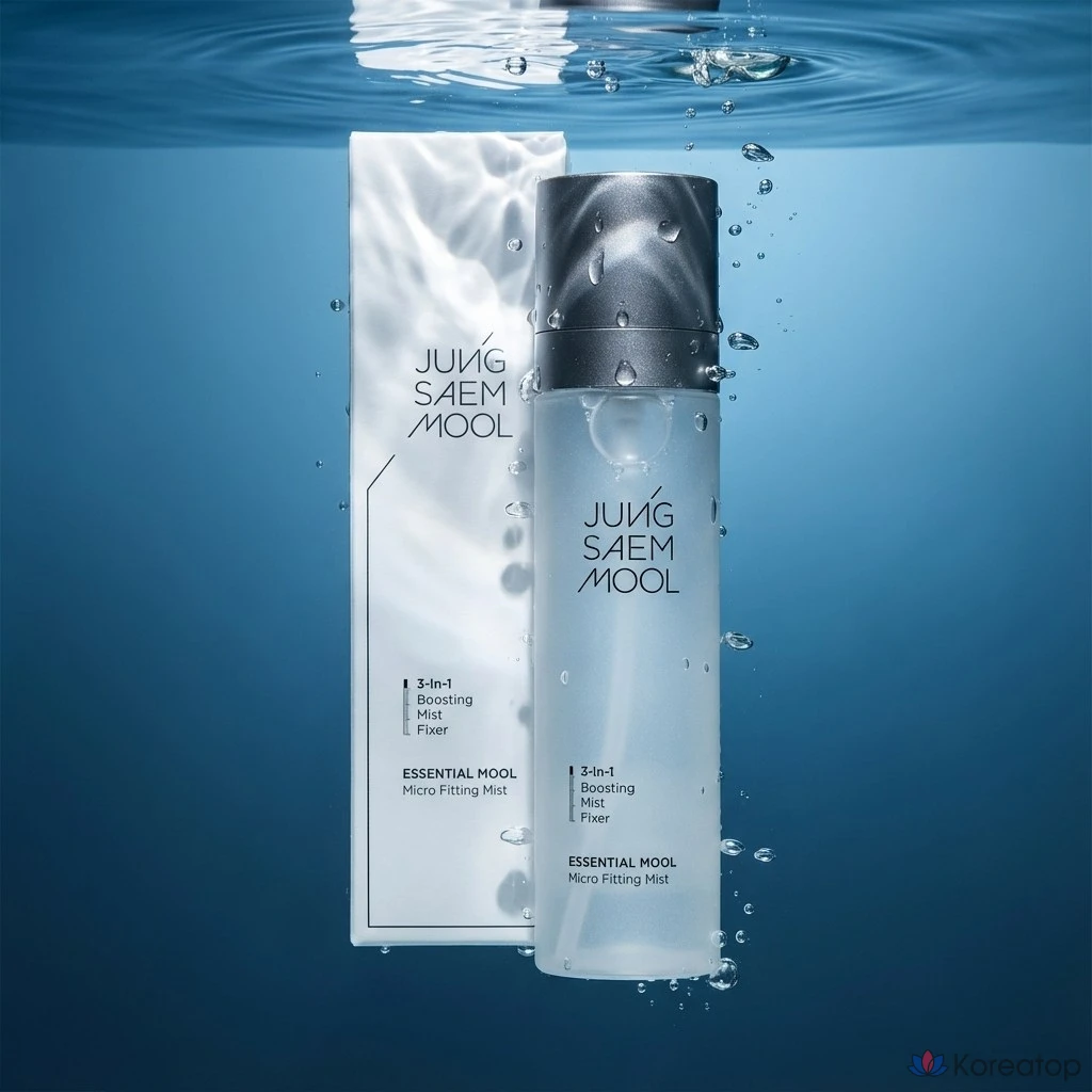 Jeongsaemul Essential Water Micro Fitting Mist Radiance Mist, 55 мл, 1 шт.